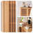 Modern Burlywood Solid Wood Shoe Storage