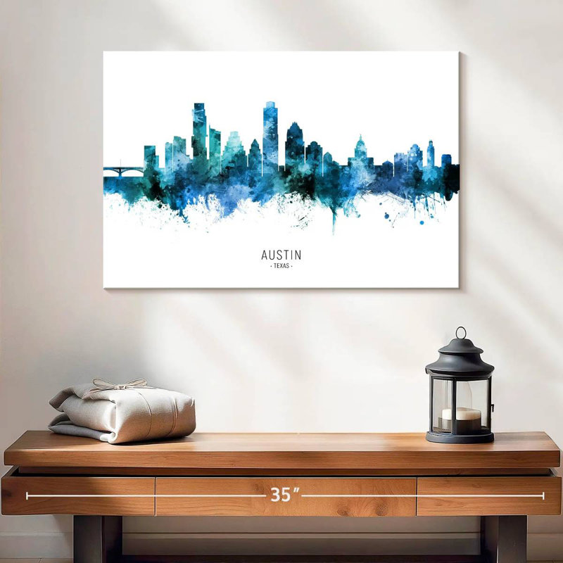 Nicci Austin, Texas, horizon I, H 16 po x l 24 po