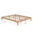 Bamboo Wood Platform Bed Frame-1198717399