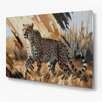 Art mural en métal Big Cats