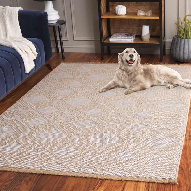 Balhi Aspect Performance Geometric Rug, Rectangle 5'3" x 7'6"