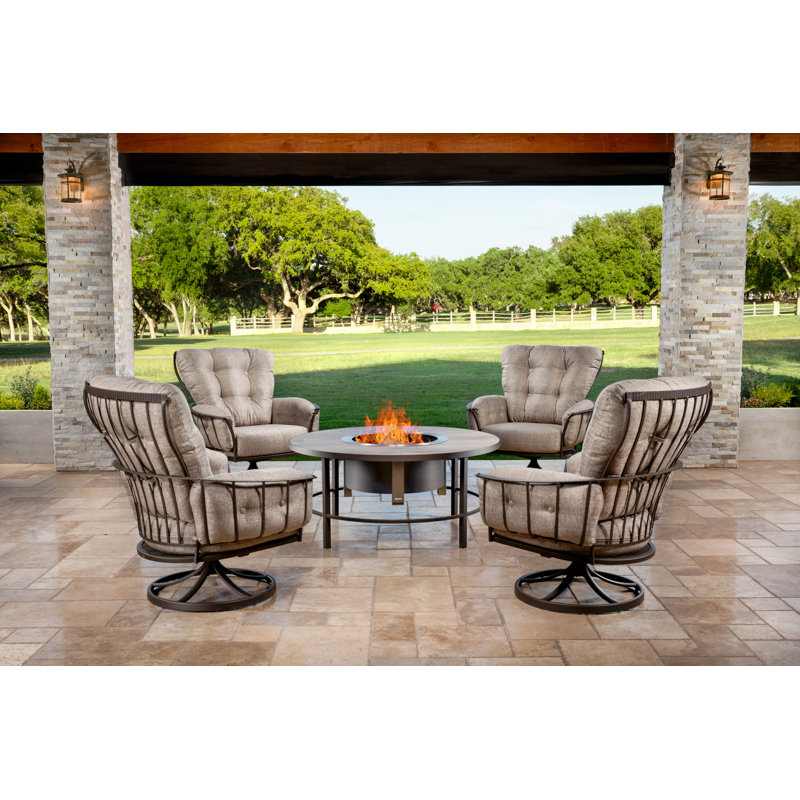 Monterra Outdoor Rocker Chair, Copper Creek, Sahara Cafe