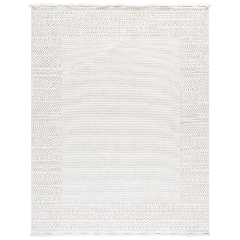 Tapis à motif géométrique Jabus Performance, Rectangle 8 pi x 10 pi
