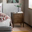 40cm W Solid Wood Bedside Table-1286388638