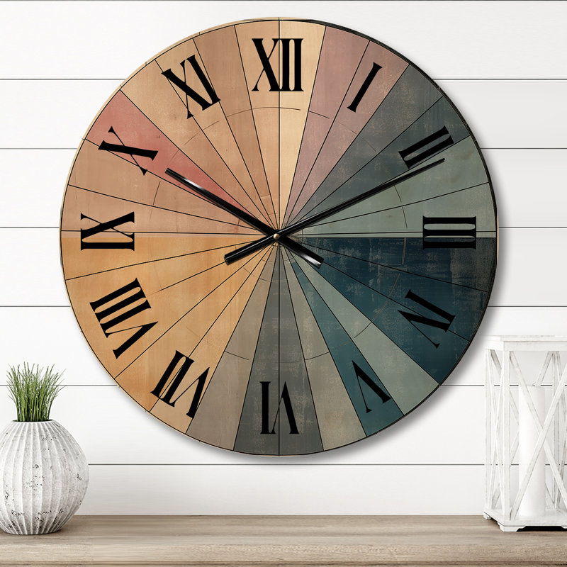 Horloge murale rétro Mid Balance Mid-Century New Balance, Moyenne