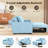 Meit 49"W Convertible Sleeper Sofa 3-In-1-1002457034