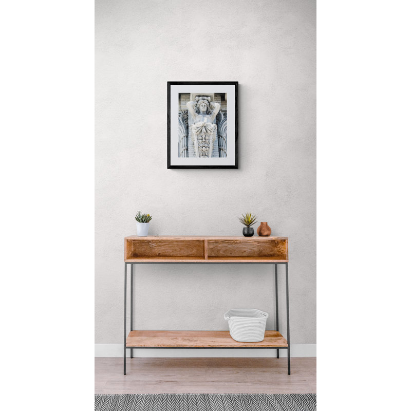 University Place Caryatid Print by Alfred Pommer, 21.25" H x 17.25" W x 0.875" D