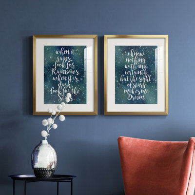 Galaxy Quote I " Galaxy Quote I " 2 - Pieces