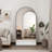 Modern Arch Retro Full Length Mirror-349877991
