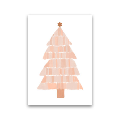 Christmas Tree Painting - Print