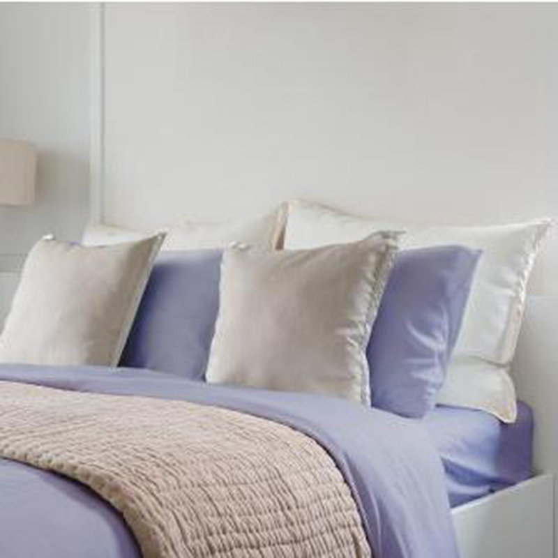 Ensemble de draps 4 pièces Deluxe Deluxe 100% rayonne de bambou, Ensemble de draps pour très grand lit, Mauve clair