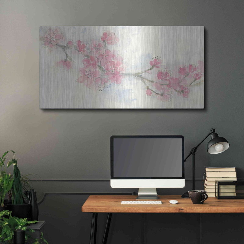 «Cherry Blossom II» par Chris Paschke, H 24 po x l 48 po