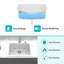 Quartz Kitchen Sink - 25X22"  Granite Composite Drop-In Kitchen Sink-117845456