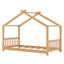 Lit plateforme House avec tête et pied de lit, toit-1129965721