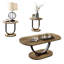 Industrial Style 3Pc Coffee Table