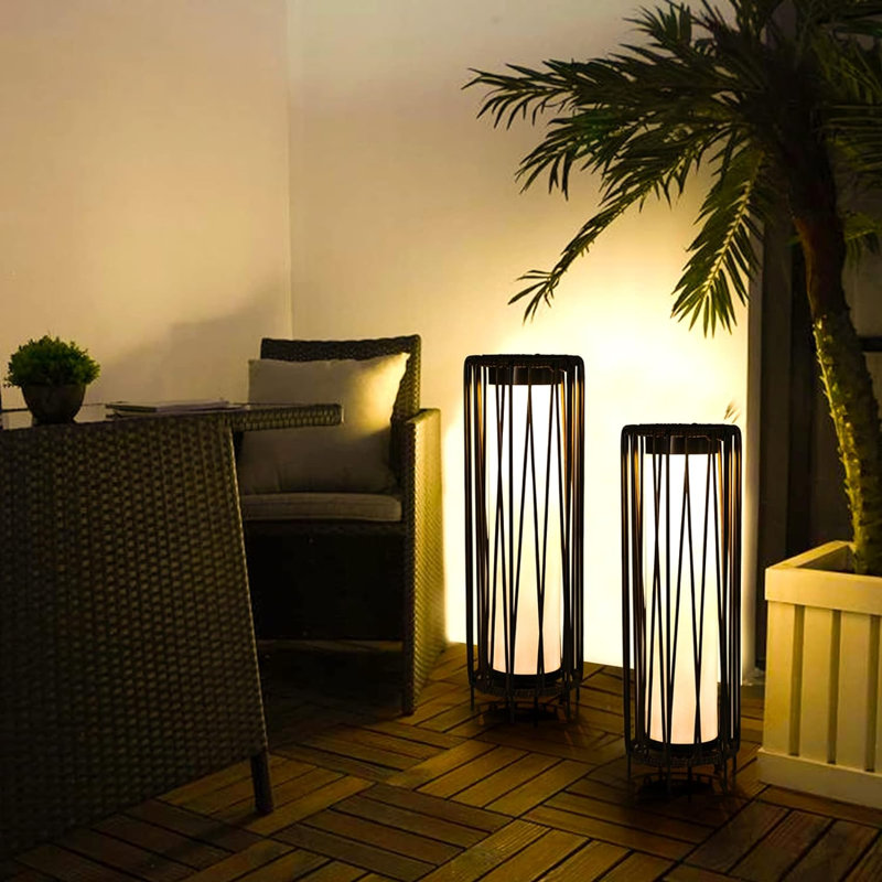Lampe sur pied d'extérieur 19 po