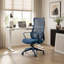Chaise de bureau ergonomique pivotante réglable avec dossier de soutien conçue pour des séances de confort prolongées