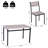 Stark 4 - Person Four Leg Base Dining Set