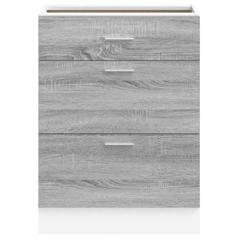 Lyon Kitchen Base Cabinet Lyon, grey sonoma