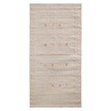 Rug & Kilim’S Scandinavian Rug In Beige Brown Geometric Pattern