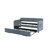 Twin Upholstered Daybed Frame With Trundle, Twin Size Sofa Bed For Bedroom Living Room Guest Room, Wood Slat Support-288020163