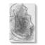 Rose Flower in Abstract - Wrapped Canvas Drawing - Wrapped Canvas-55339230