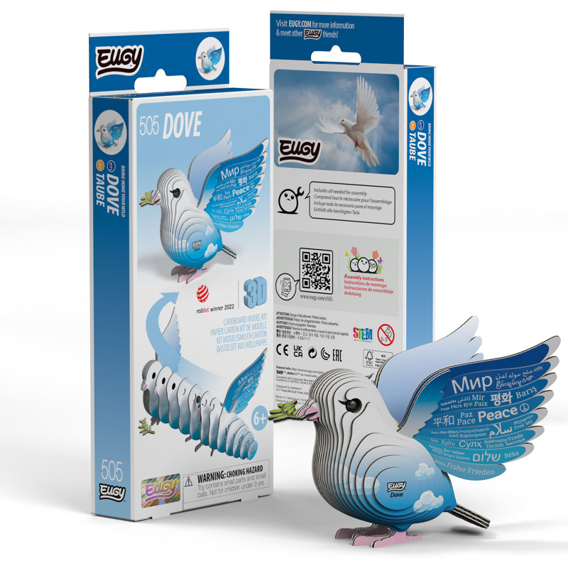 EUGY Dove 3D