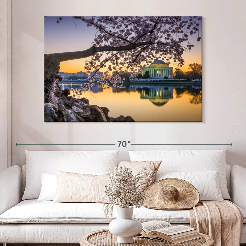 Harnek Springtime Washington DC, 34" H x 51" W