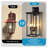Modern Black Outdoor Wall Lantern with Clear Glass - Weatherproof Porch Light Fixture for Front Door, Patio & Garden