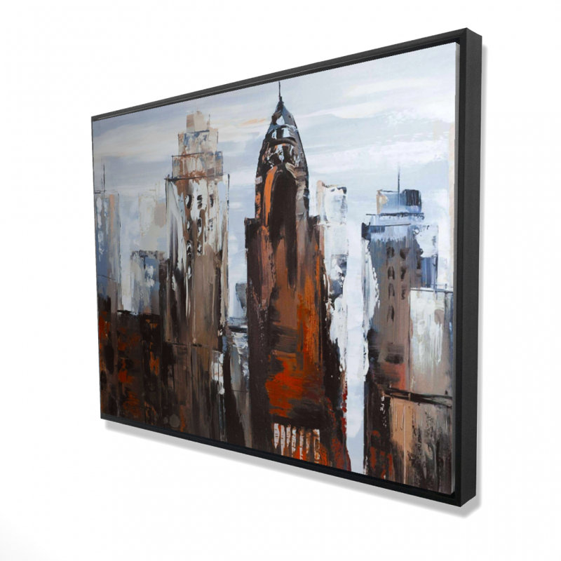 «Gray Day In The City», reproduction sur toile