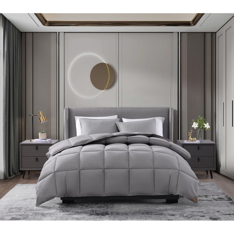 Édredon en duvet synthétique toutes saisons toutes saisons, Lit simple