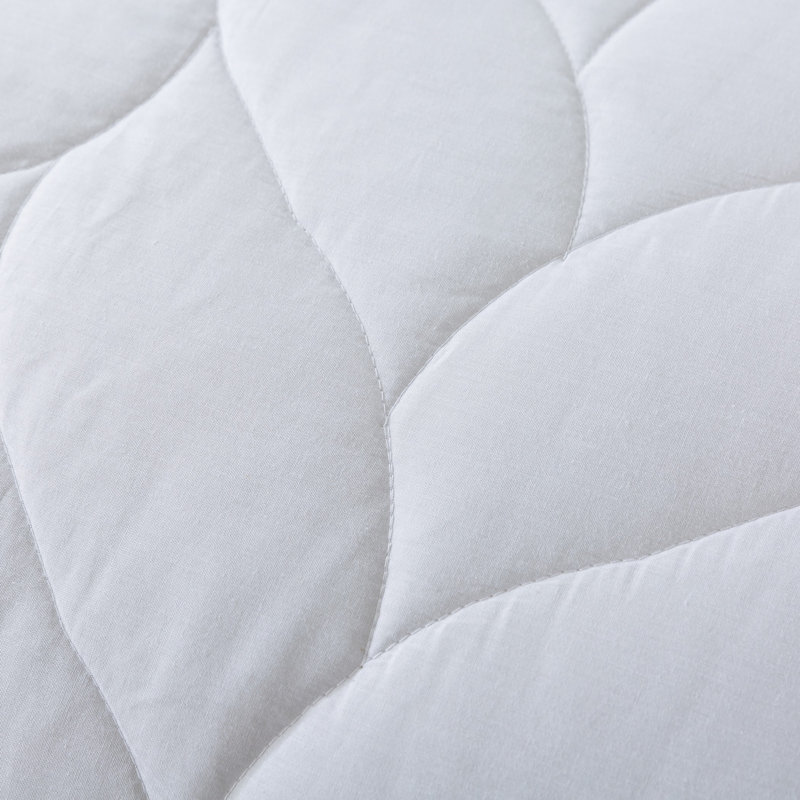 Full White Cotton Feather Fill Blanket