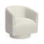 Chaise d'appoint pivotante avec table de bout Sand Dune-604873805
