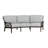 Andover 106'' Wide Aluminum Patio Sofa with Cushions-86668238-86609946