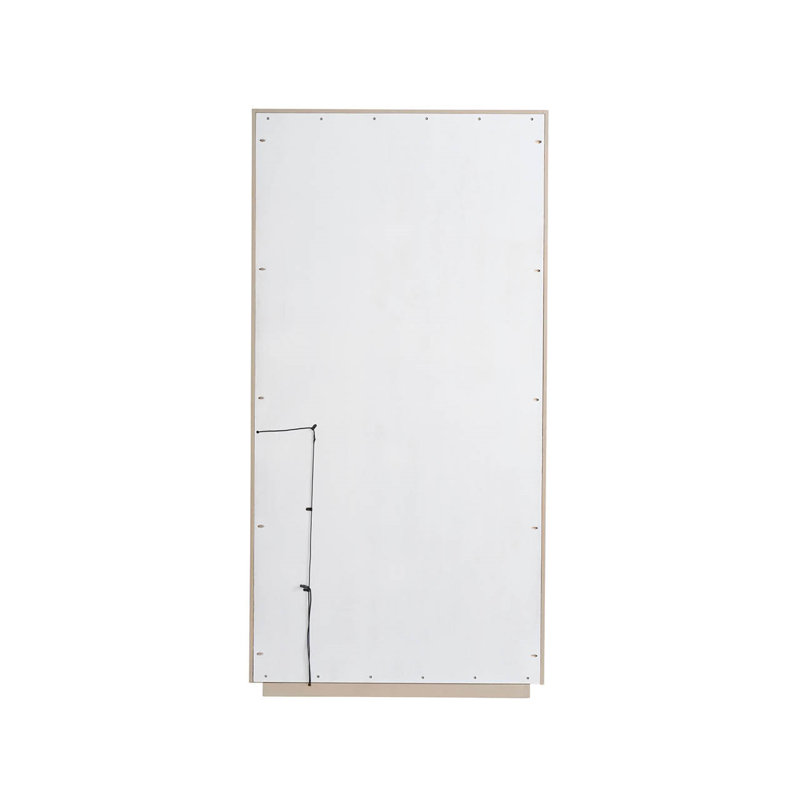 Modern Lighted Curio Cabinet, Gray