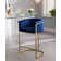 Hani Upholstered Counter Stool with Metal Frame