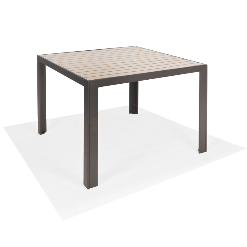 Table de balcon de Hamilton (PEHD) de 42 po² avec trou Umb (montage en surface) Hamilton