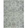Hillcrest Damask Hand-Knotted Wool Gray/Blue Area Rug