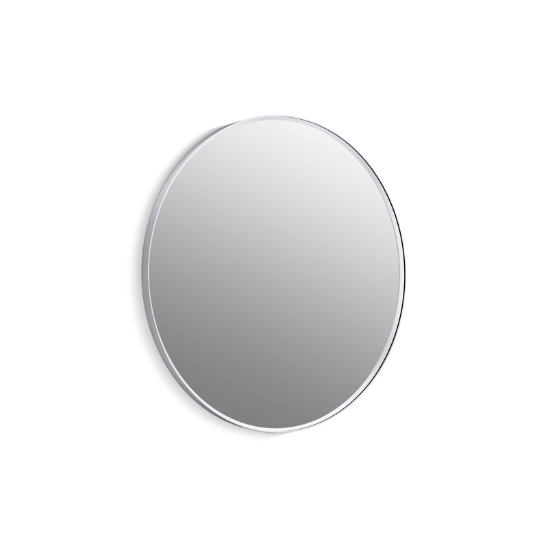 Miroir de salle de bain Essential, Chrome poli, H 36 po x l 36 po x P 1,38 po