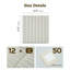 Self-adhesive Wall Tiles Stickers,  Bulletin Board Pin Board for Home Office Classroom