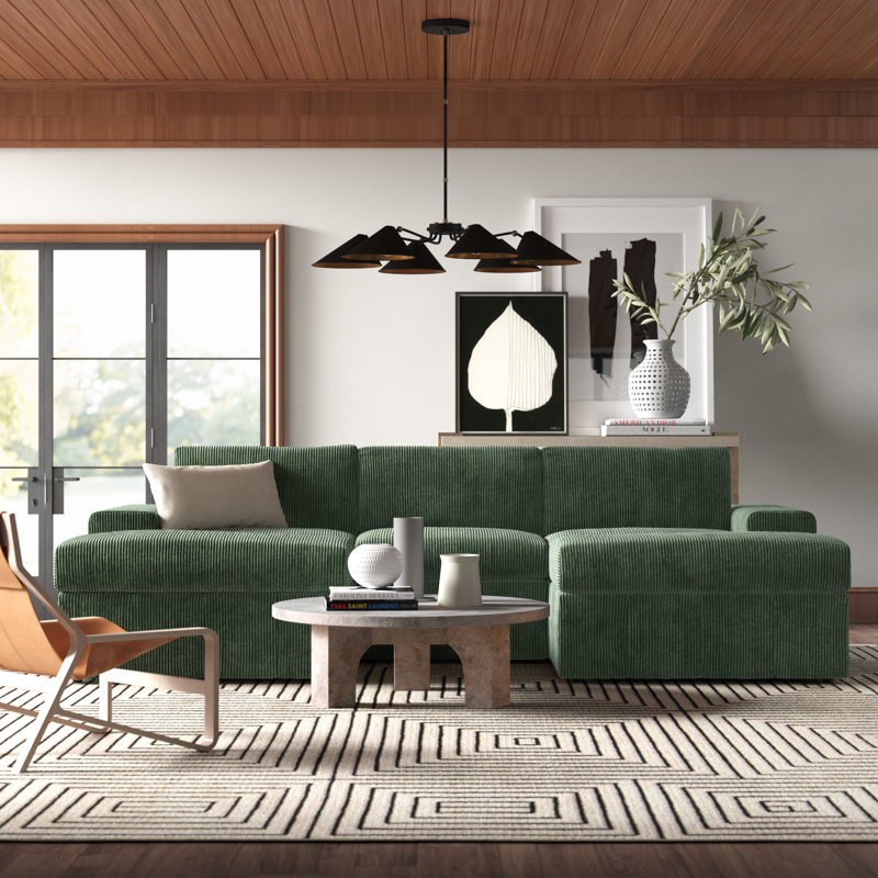 Canapé modulaire 5 pièces Benildis