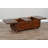 Table basse avec rangement en bois massif Joslin