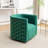 Occie Velvet Swivel Barrel Chair-566511855