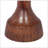 Mango Wood Round End Table,Honey