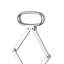 Socrates Stainless Steel Corkscrew