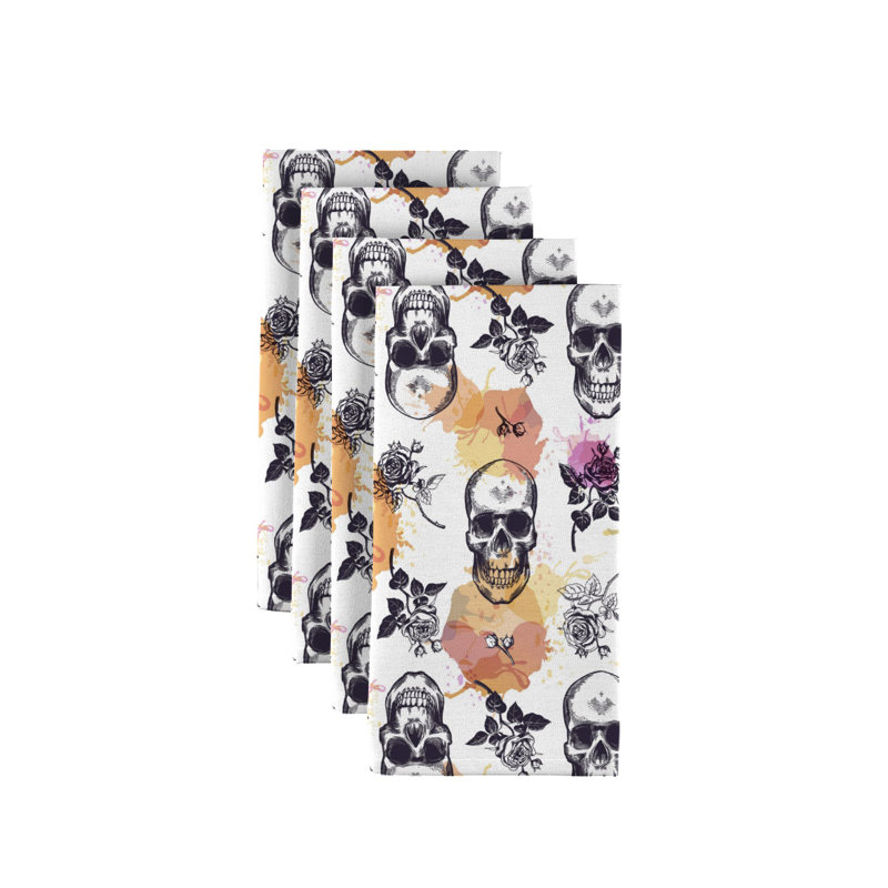 Polyester Abstract Square Napkin