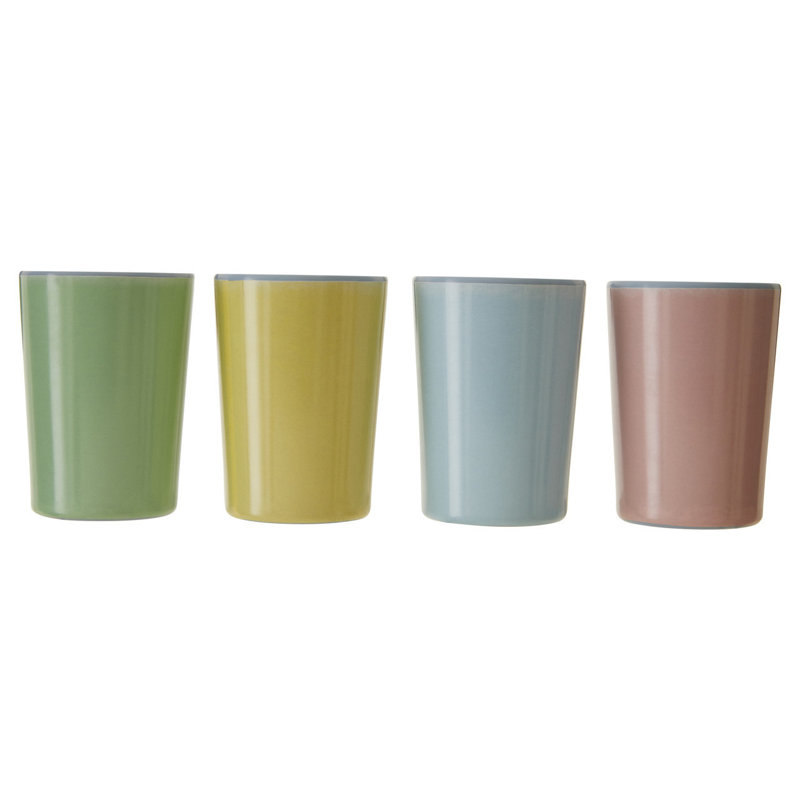 Linehan 340ml Melamine Drinking Glass Set