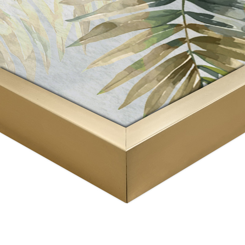 Golden Tropics R By Studio Arts Framed Wall Art