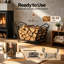 61cm W Metal Log Rack