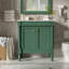 Meuble-lavabo et lavabo en bois